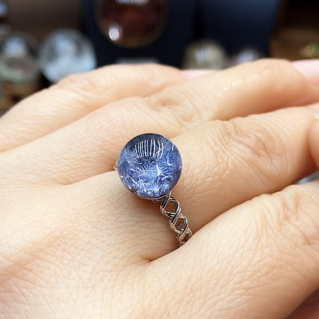 水晶戒指银S925镶嵌M****e