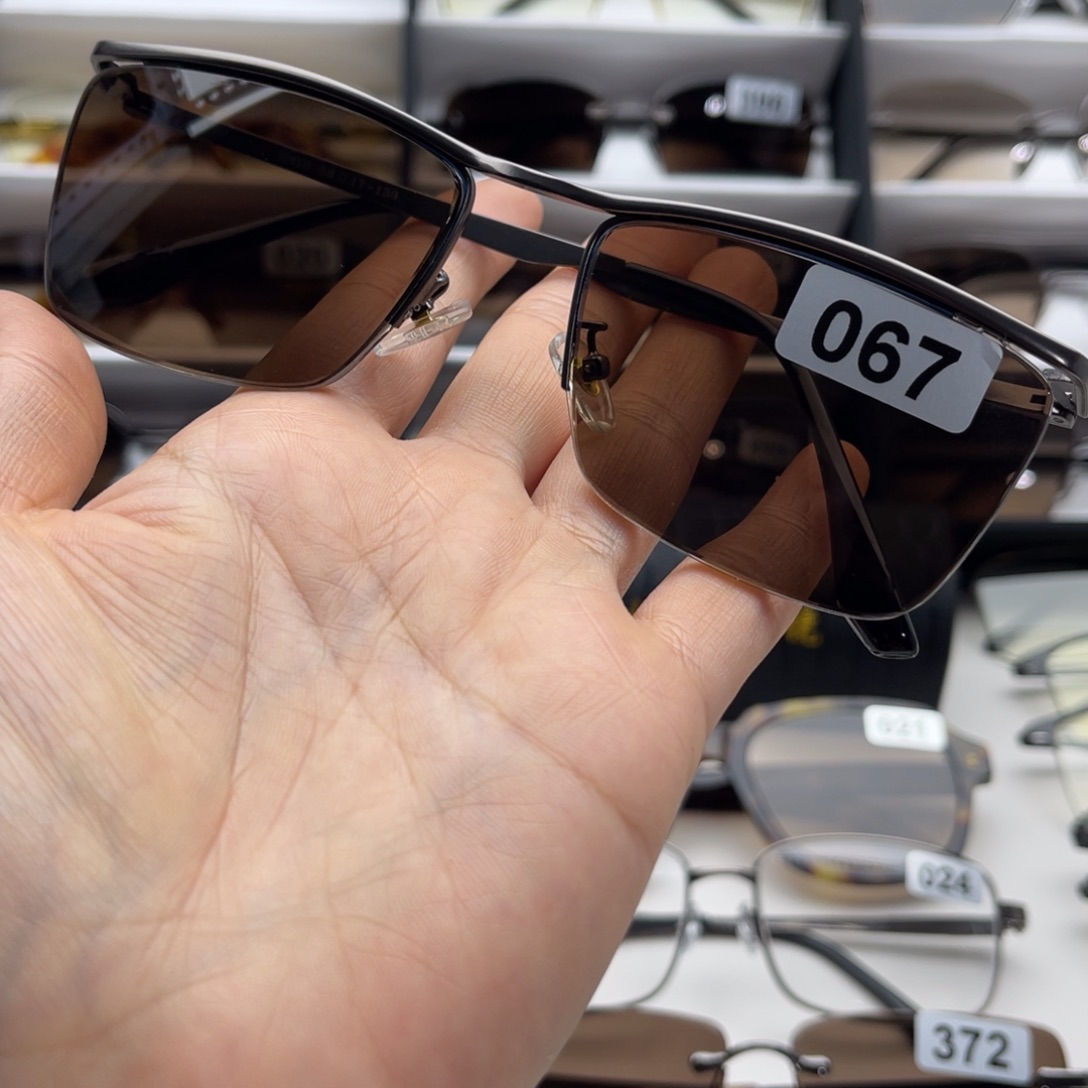 天然水晶石头眼镜