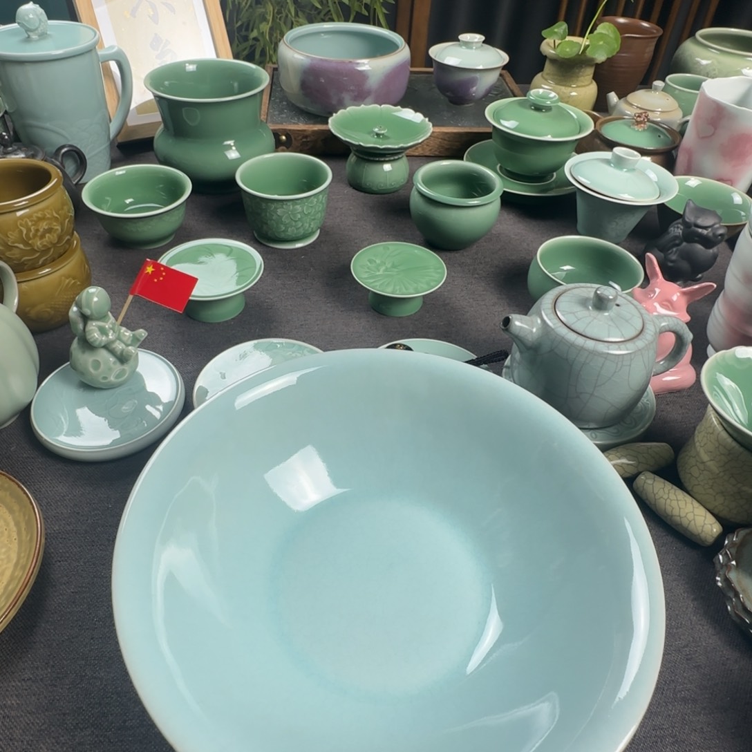 秋*微瑕瑕疵小叶玩泥巴手工茶器