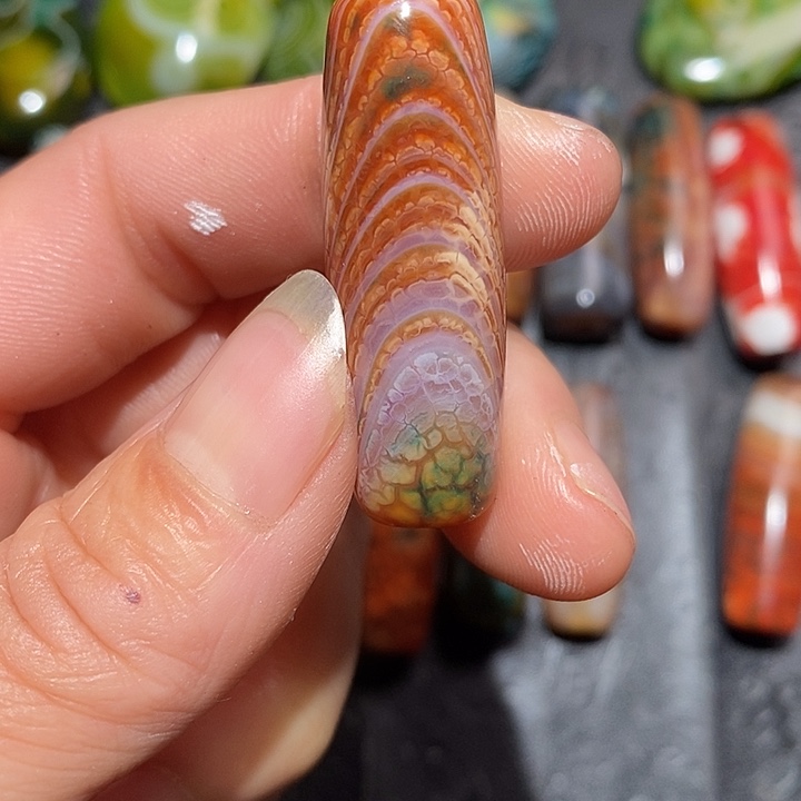 酒***仙玛瑙/玉髓合金颈饰