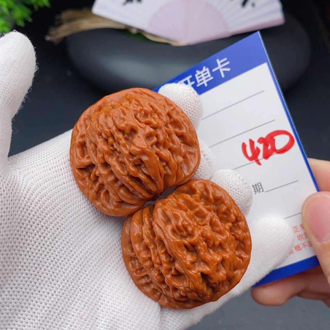 文玩核桃把件42楼子420