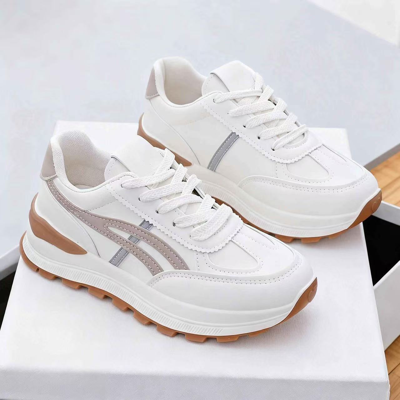 【低价清仓】韩版春季休闲鞋运动风老爹鞋女款时尚休闲鞋