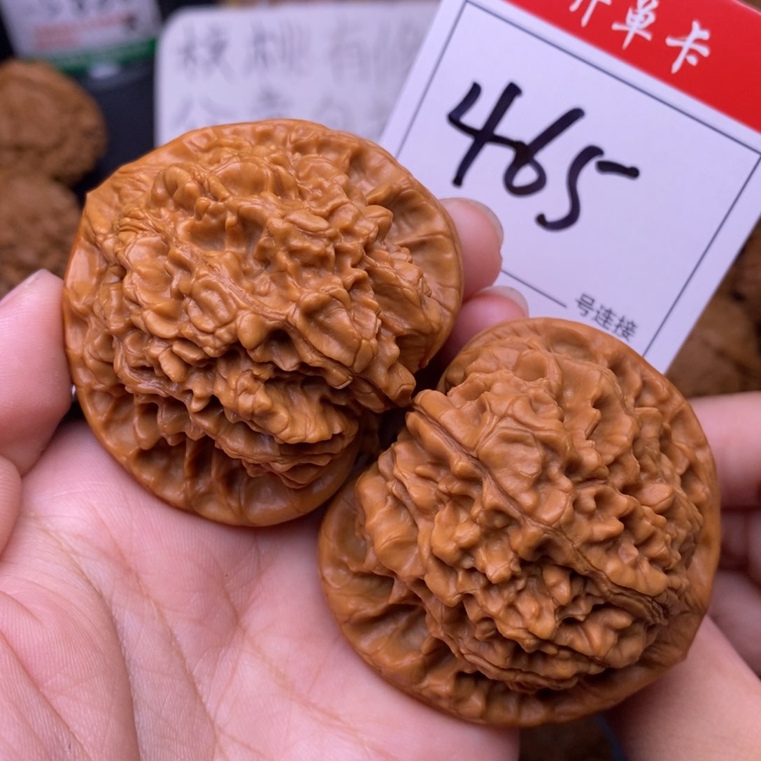文玩核桃把件465官帽5.1
