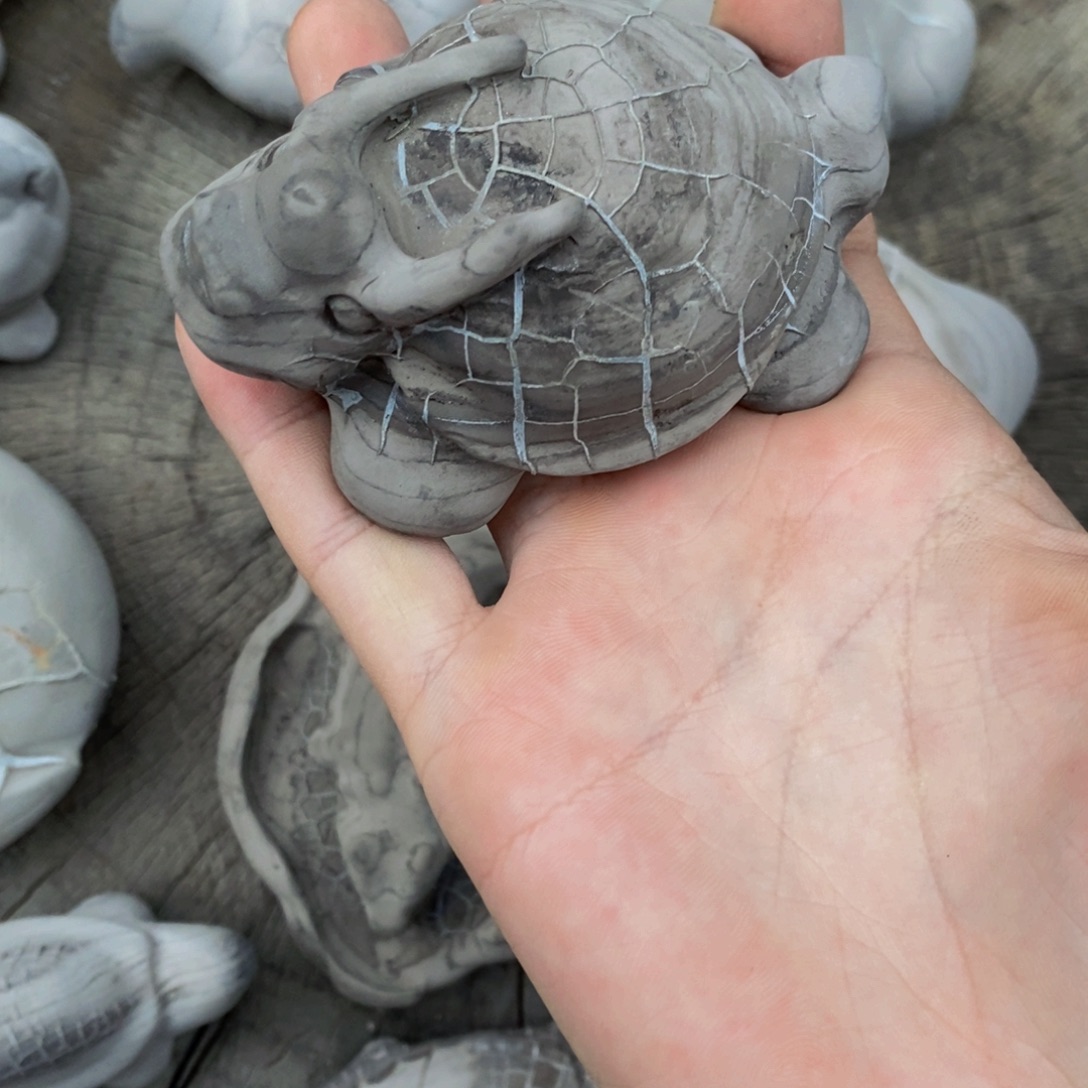 石材湖南郴州天然龟纹石