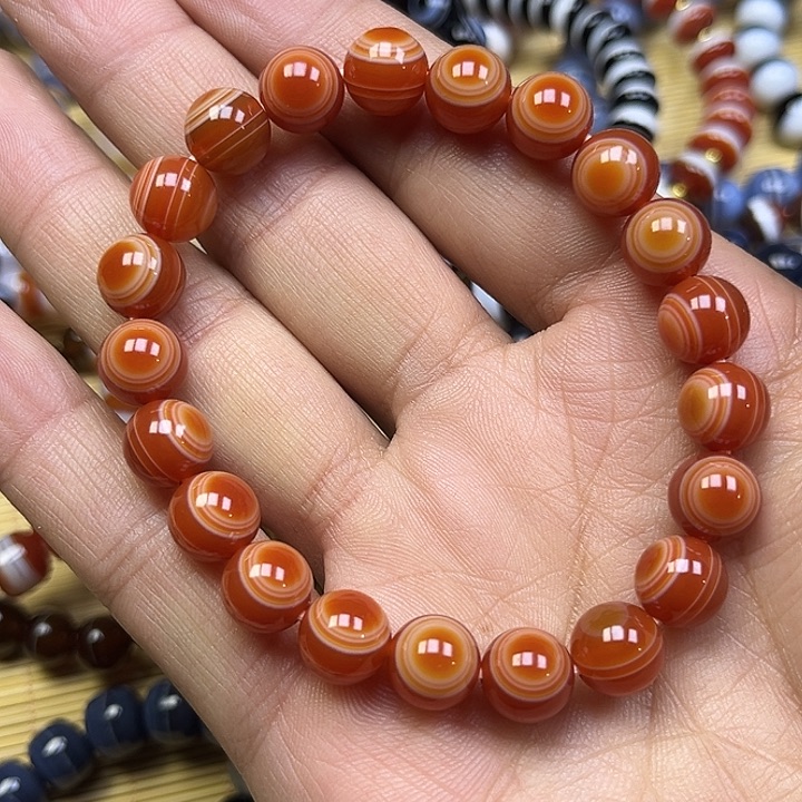 玛瑙/玉髓未镶嵌手串