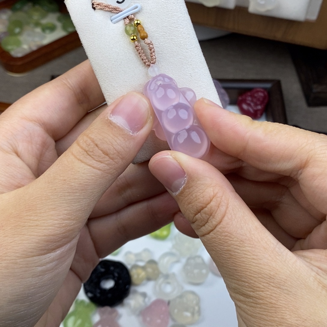 玛瑙/玉髓合金颈饰