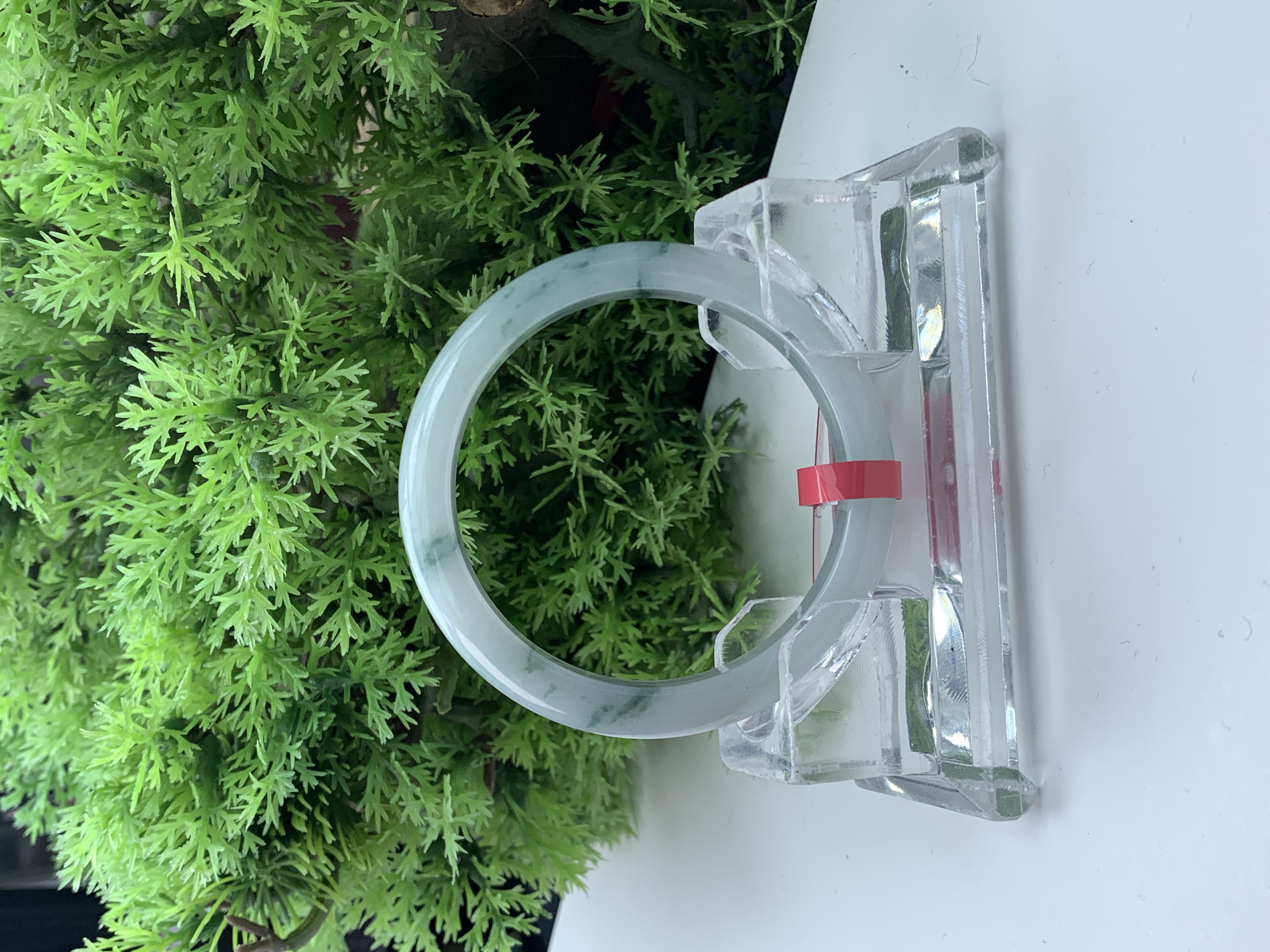 【刘思懿】天然缅甸A货翡翠手镯-U-5