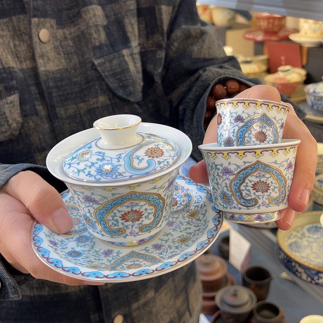 盖碗很漂亮我很喜欢