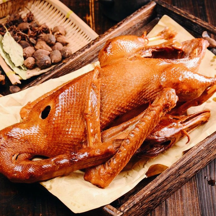 熏大鹅整只熟食卤味开袋即食