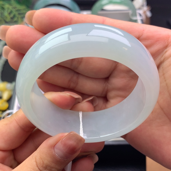 翡翠未镶嵌手镯天然翡翠手镯