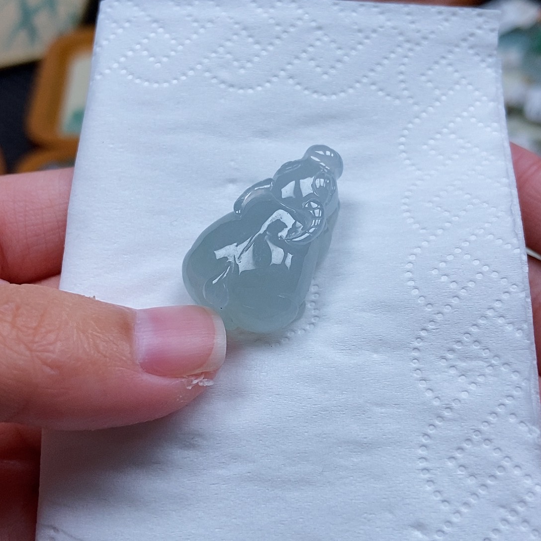 未镶嵌挂件翡翠闪