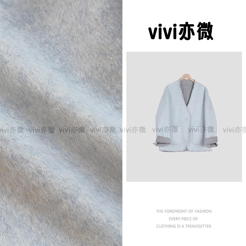 【vivi亦微】“春秋冬三季反季破价”2025冬装双面呢短款外套春8880