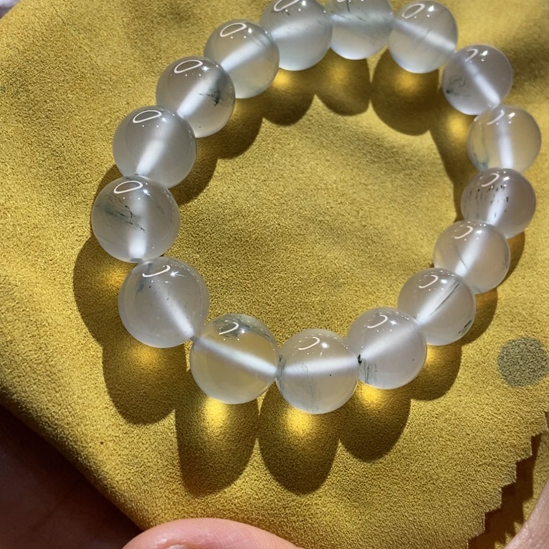 流***影石英质玉未镶嵌其他