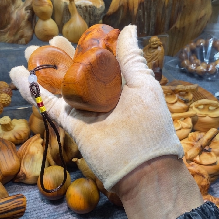 柏木（崖柏）M****n陈化老料把件手串 