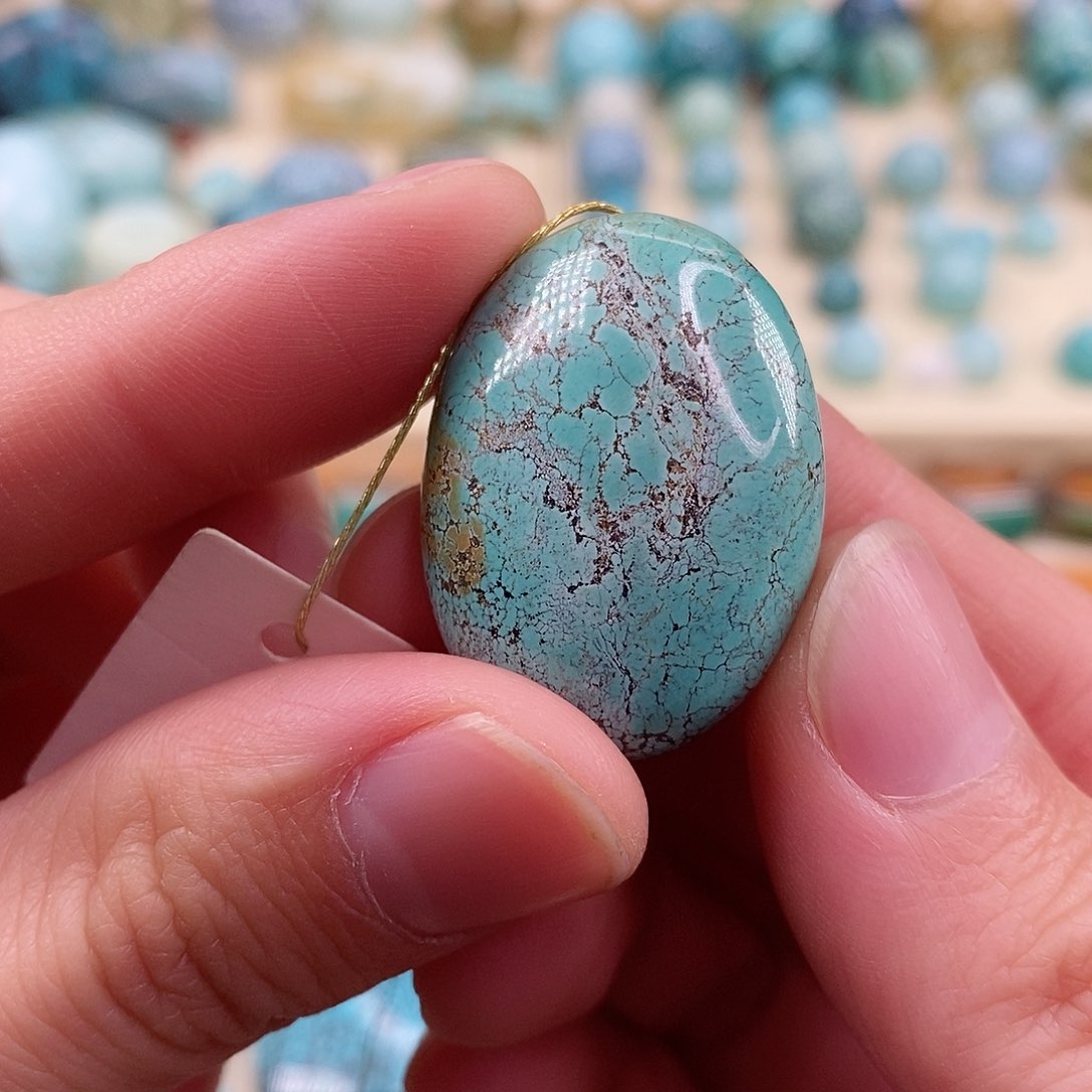 绿松石珠宝奇石未镶嵌