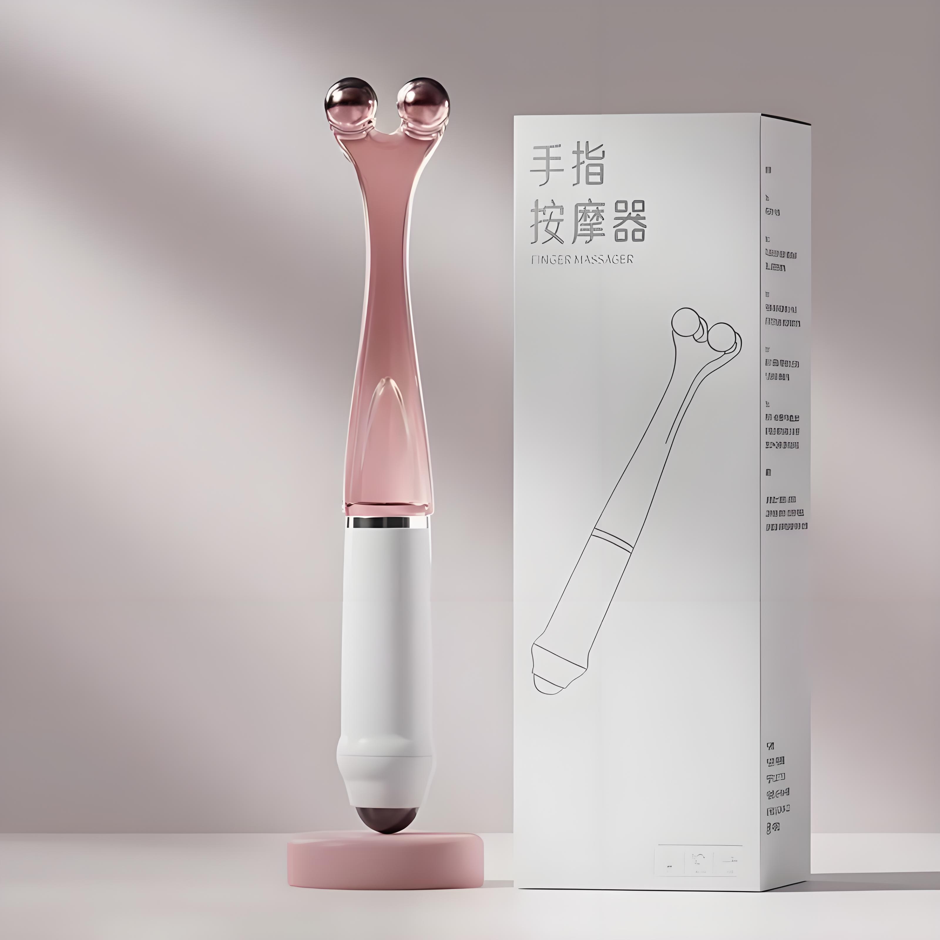 手指按摩器关节滚轮式新款多功能蜗牛钢磁珠夹手指按摩仪手神器