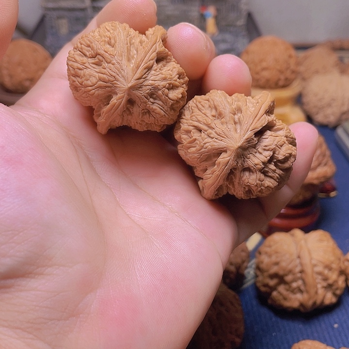 吊坠文玩核桃39全品将军膀