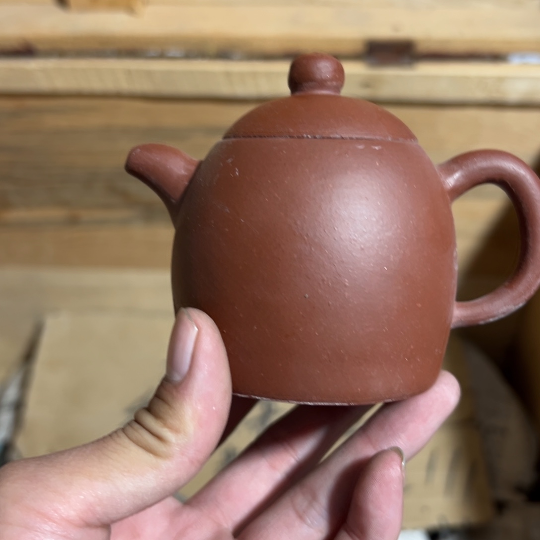 紫砂茶壶老厂紫砂壶一件！