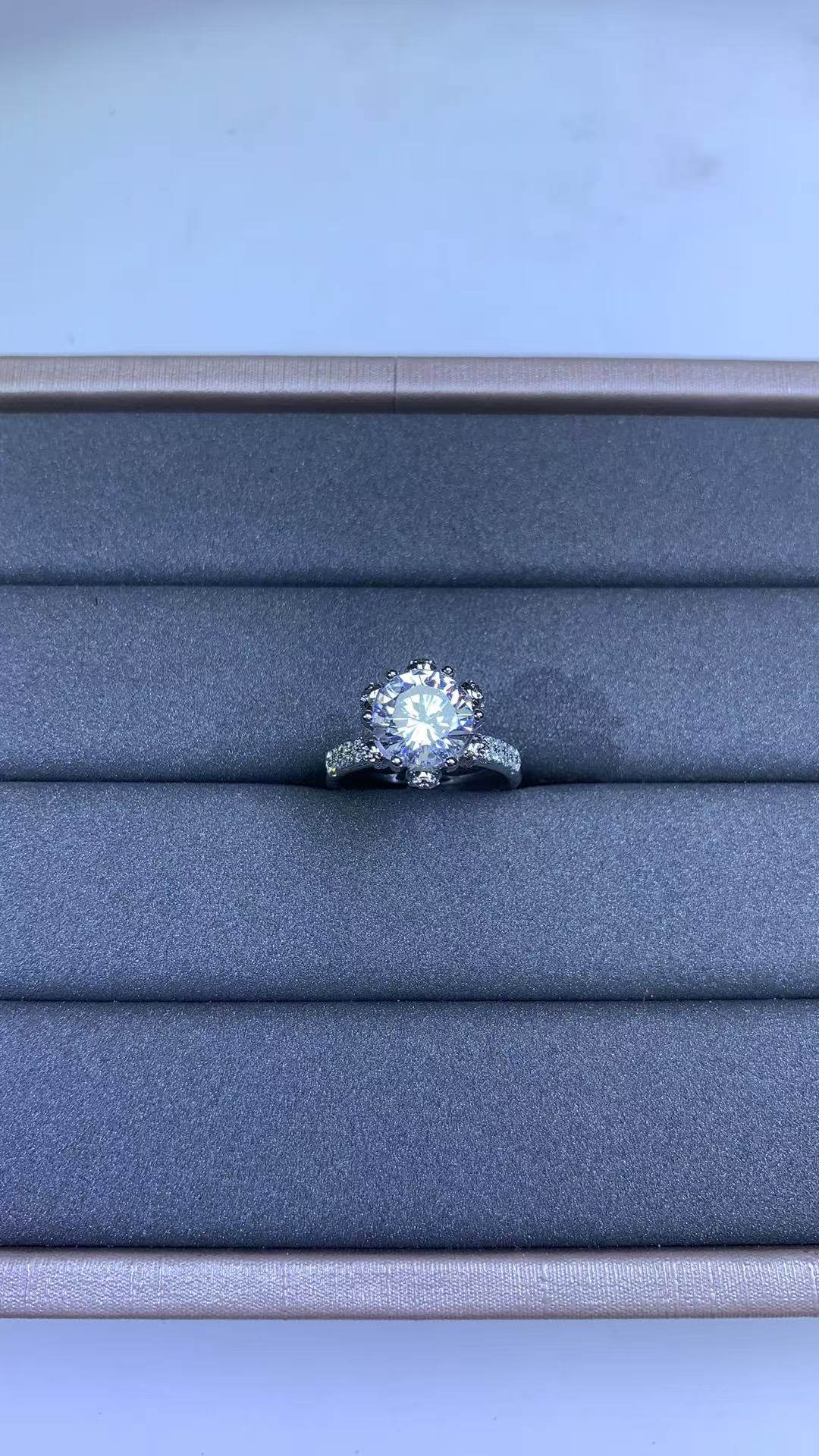 戒指 【璀璨星河】时尚经典百搭闭口戒指D47