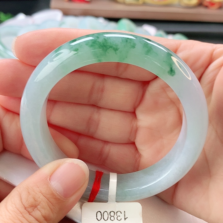 未镶嵌手镯翡翠55正