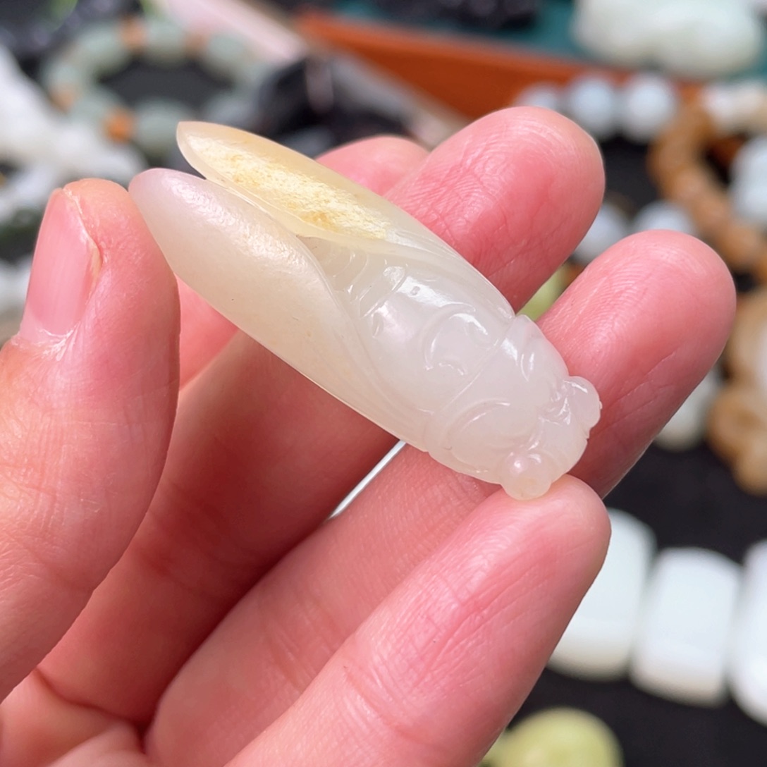 和田玉挂件未镶嵌