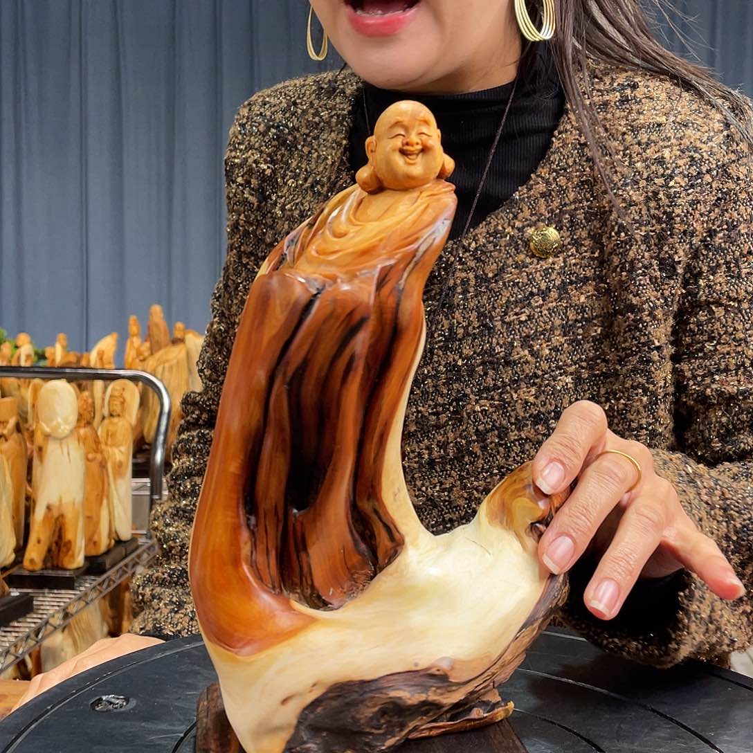 柏木（崖柏）随型艺术根雕