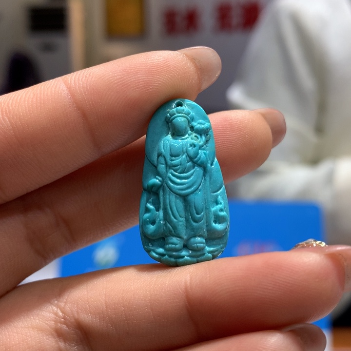绿松石配饰未镶嵌