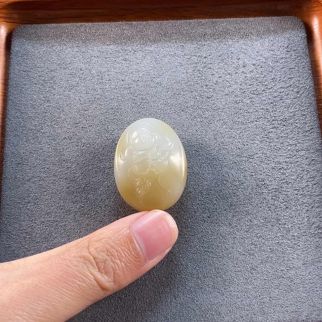 和田玉吊坠(不含链)未镶嵌