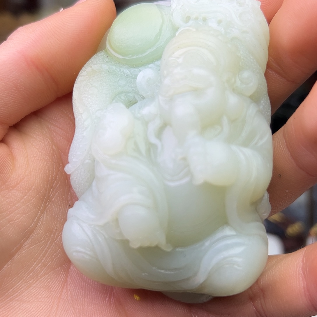 和田玉挂件未镶嵌