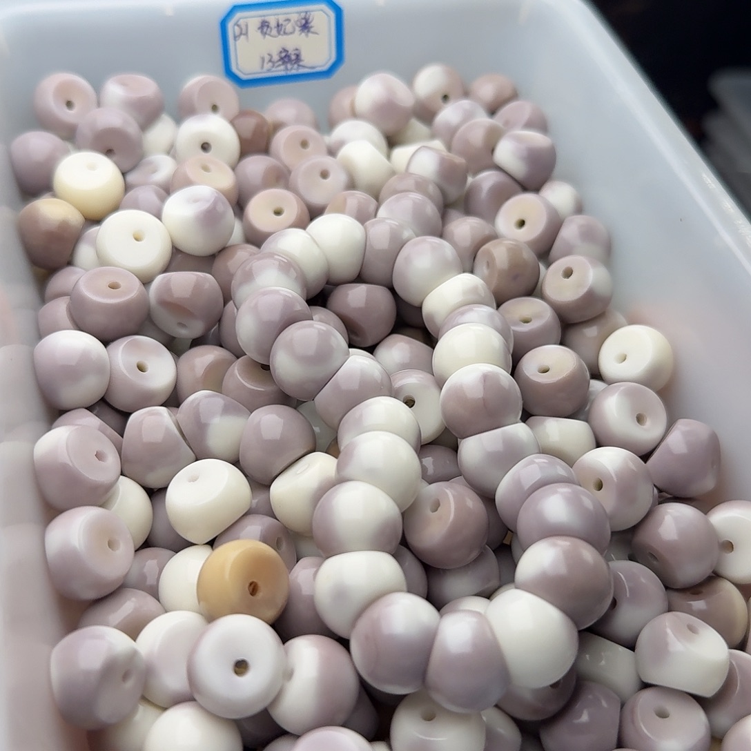 吊坠菩提根/象牙果30 颗人鱼眼泪蒜瓣 14  厚切