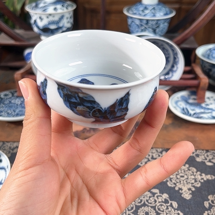 手工手绘高端茶器