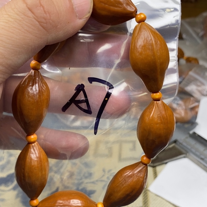 橄榄核手串/手链橄榄核雕工艺手串