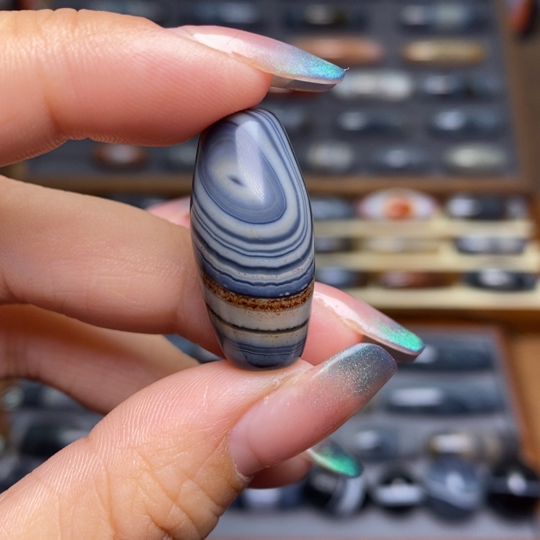 玛瑙/玉髓珠宝半成品未镶嵌