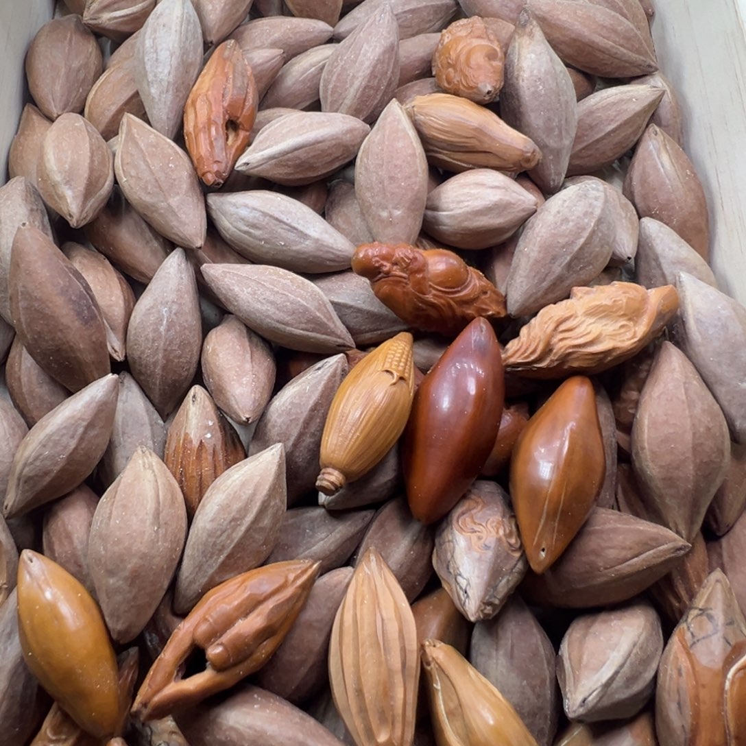 橄榄核手串/手链1.8-1.9+的橄榄核原料整身料子一斤