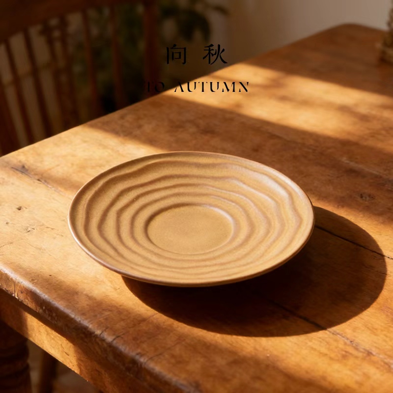 复古杯碟咖啡杯创意早餐杯简约手工复古家用精致日式欧式粗陶