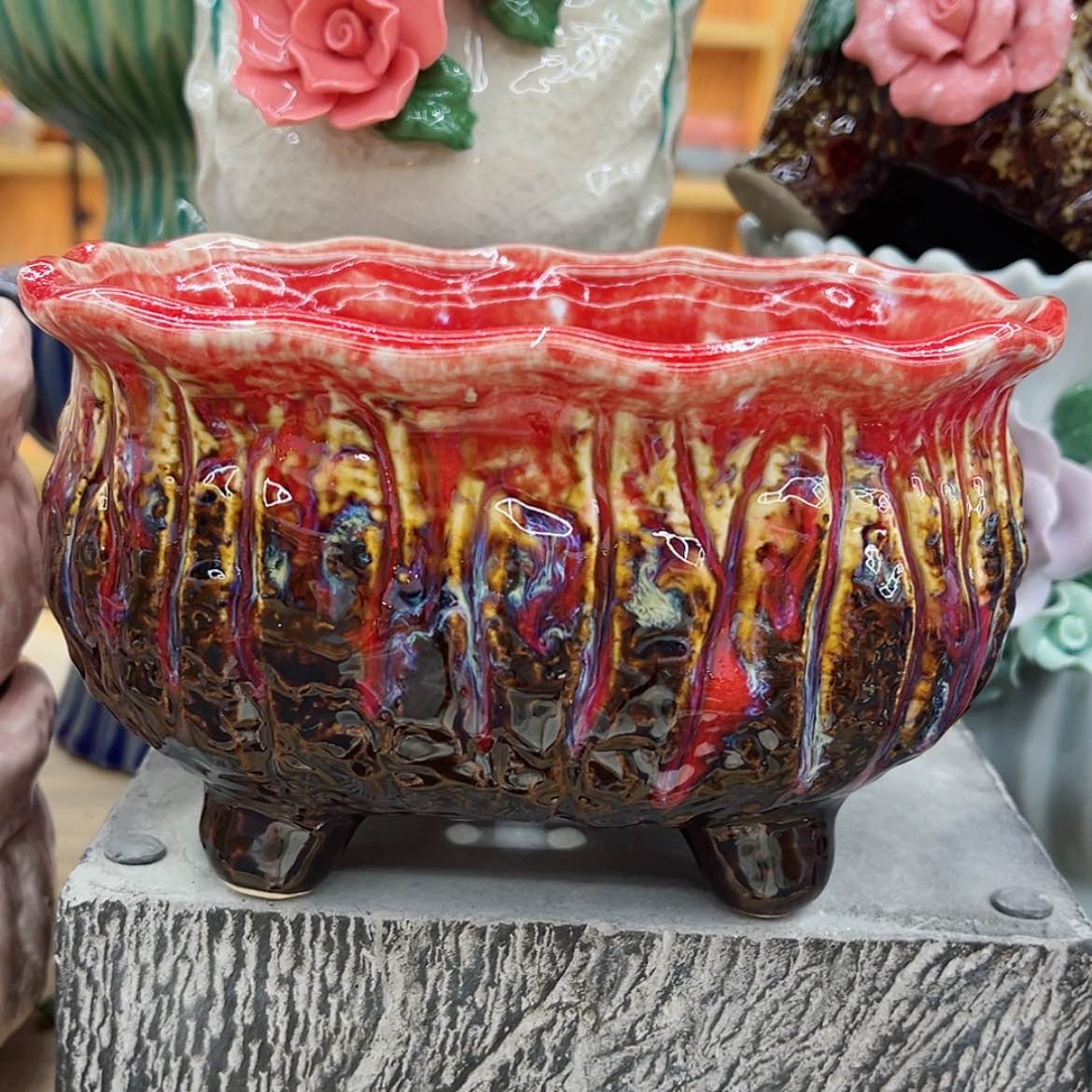 【闪购商品】陶瓷花盆