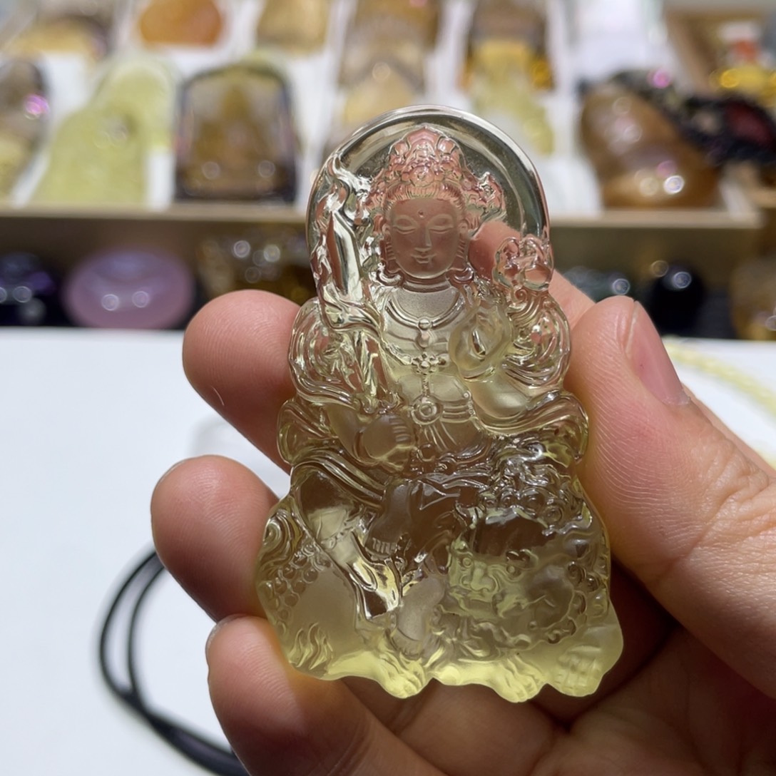 水晶吊坠(赠链)未镶嵌胖*家定制