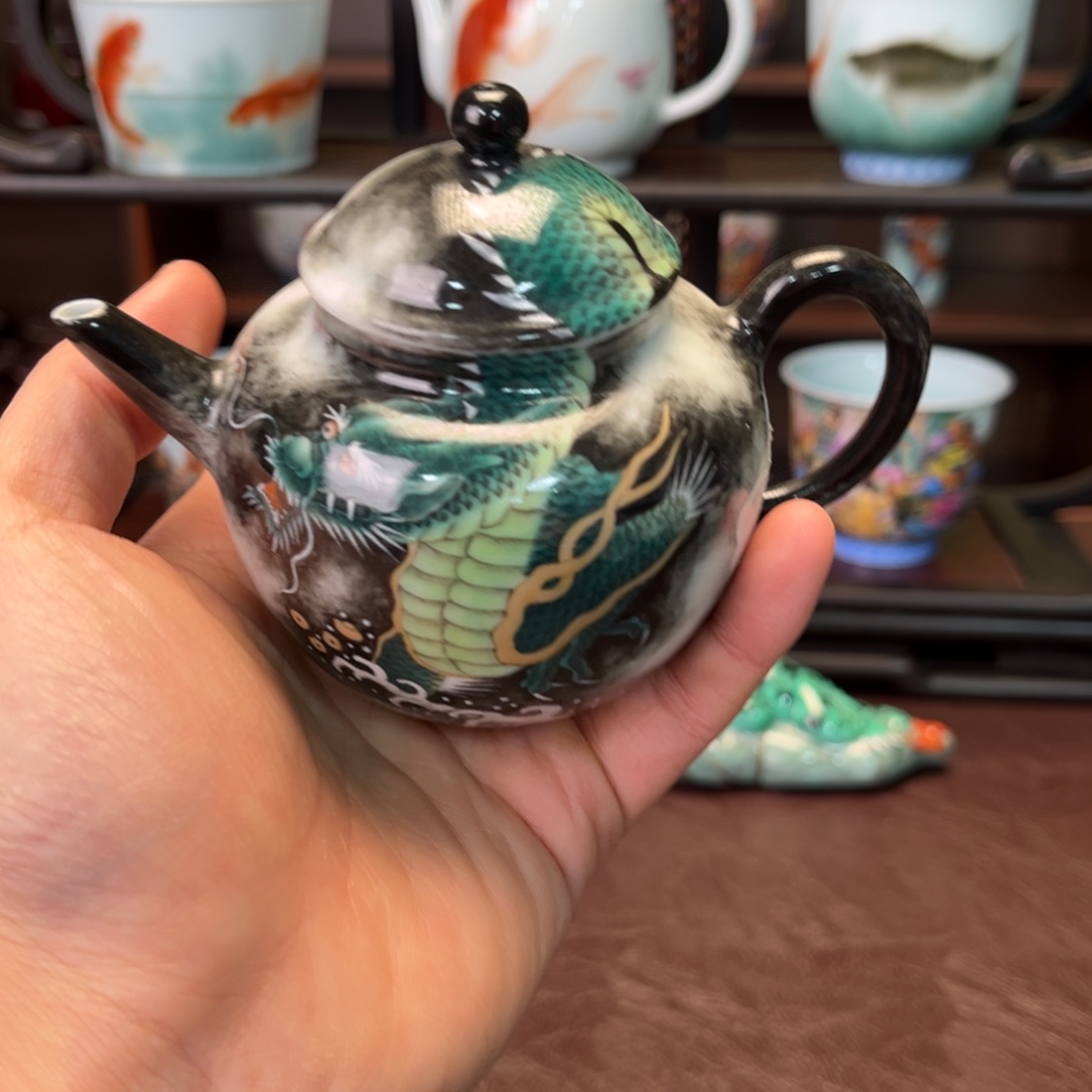 杯子陶景德镇陶东方陶瓷杯子壶盖碗