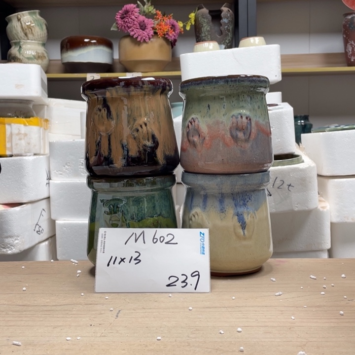 粗陶多肉花盆微瑕602