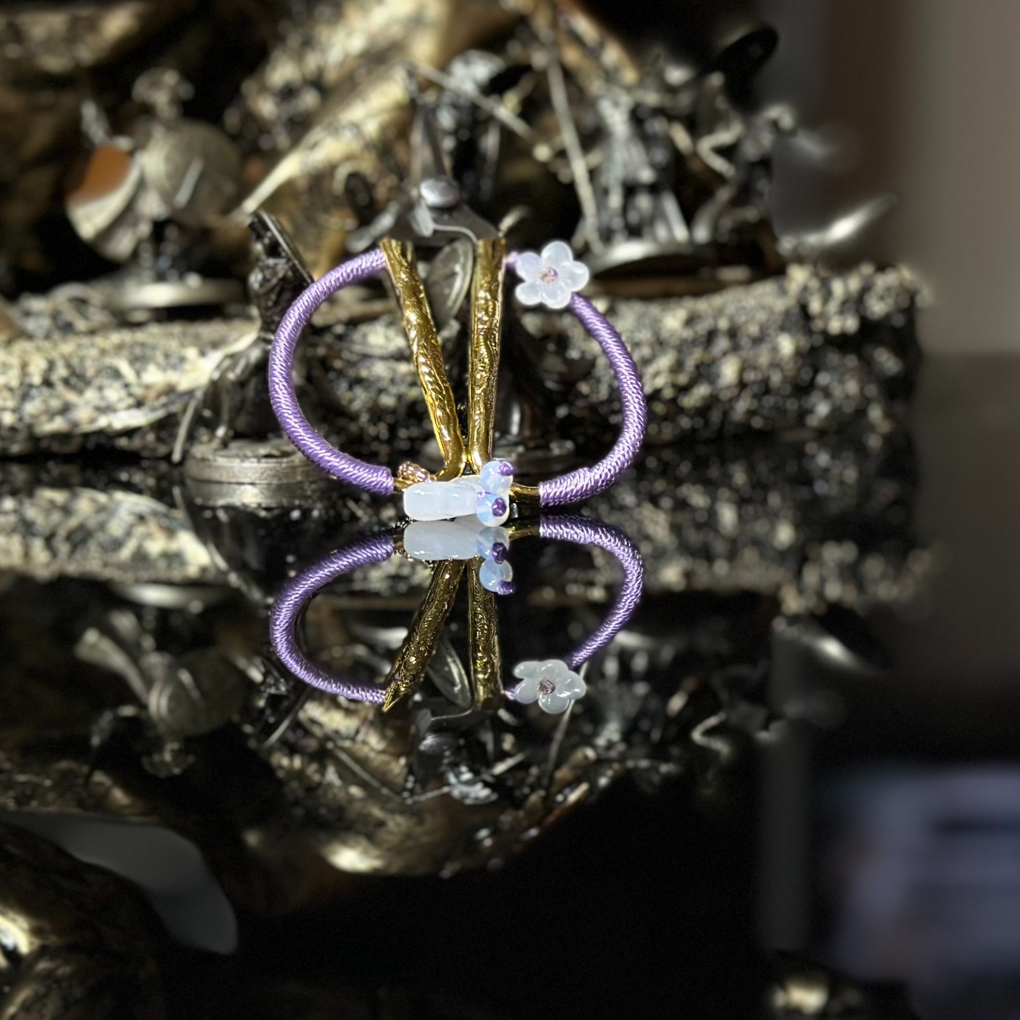 手工编制七彩剪刀--141