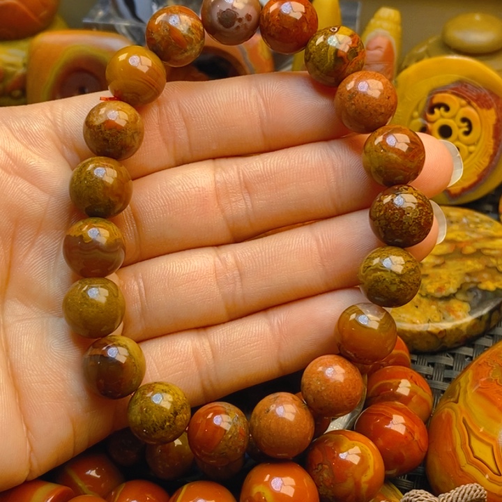 未镶嵌手串玛瑙/玉髓