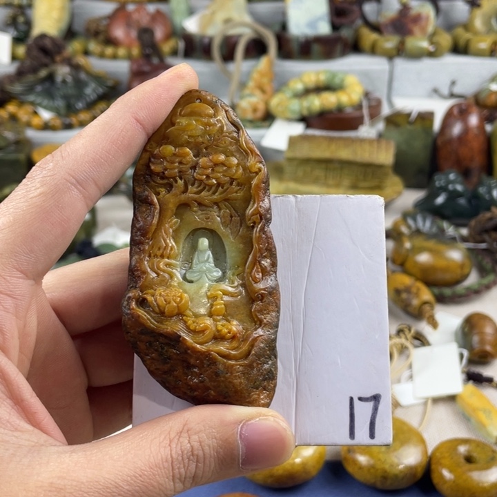 尹***风岫岩河磨玉（透闪石质玉）未镶嵌珠宝奇石