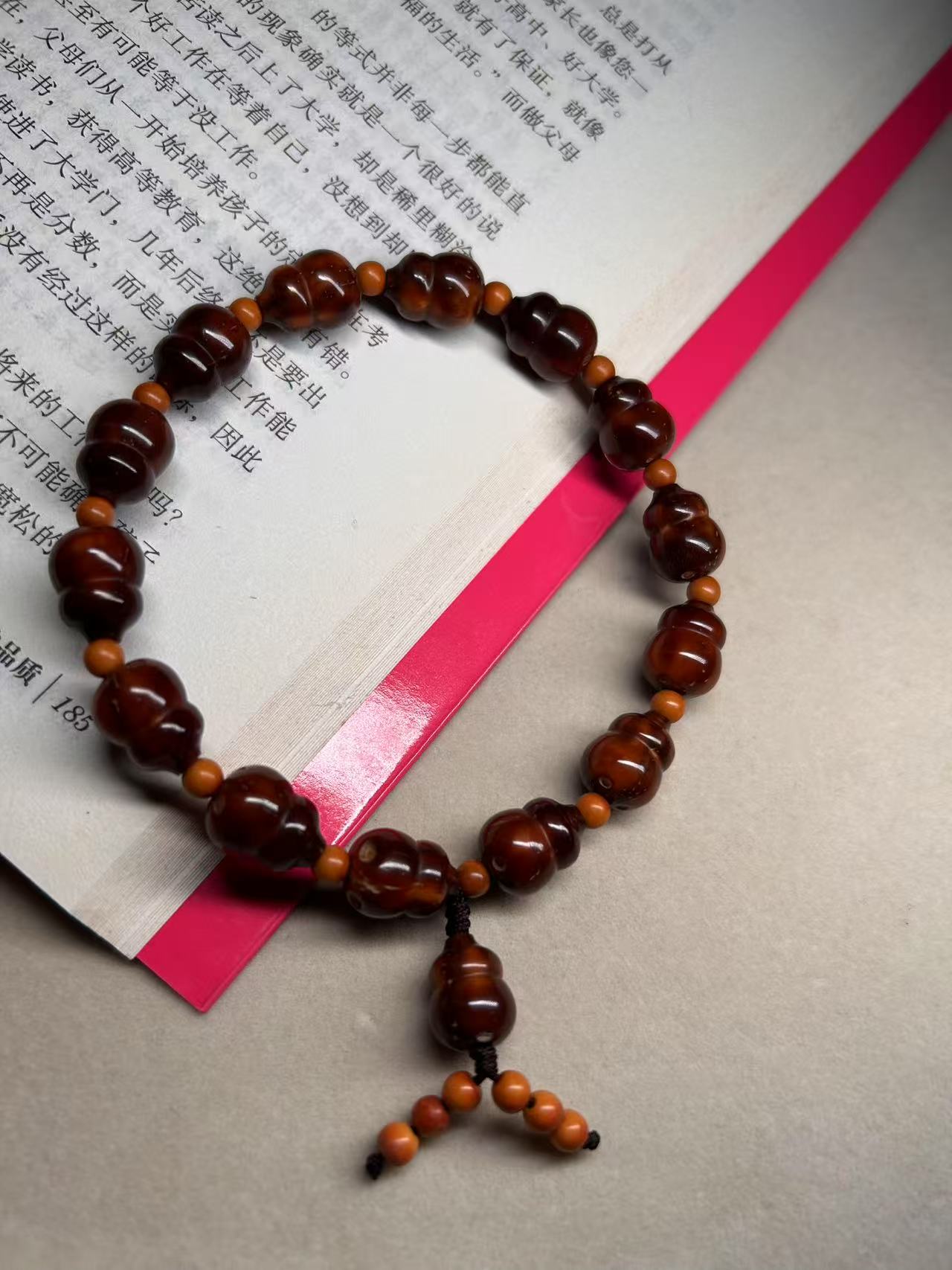 文玩盘玩通用款紫金鼠葫芦卡14*10手持单圈