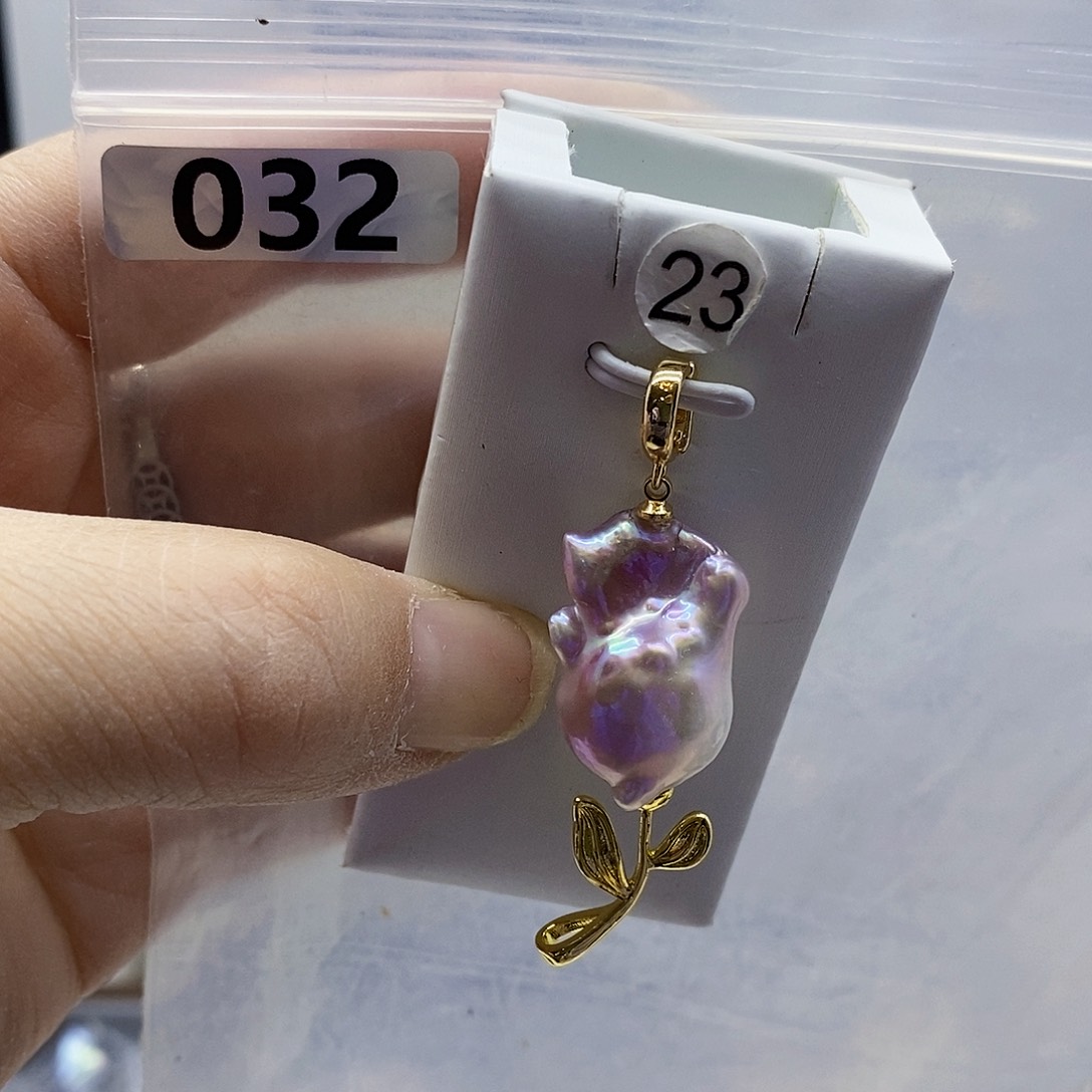 颈饰合金淡水珍珠