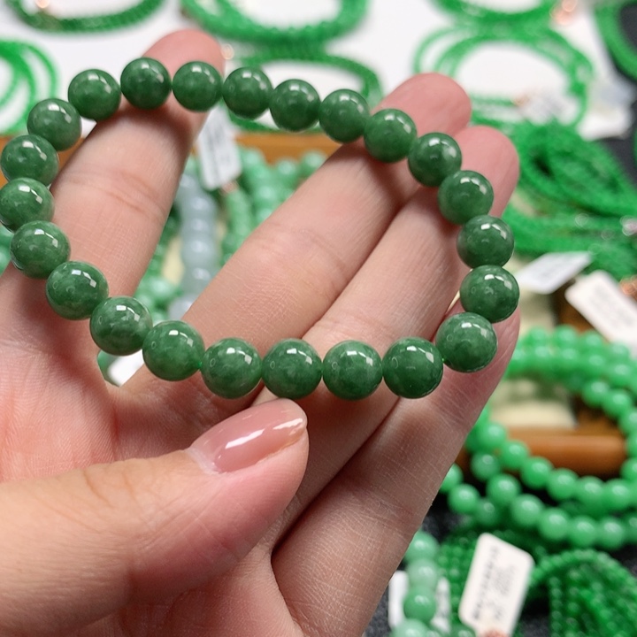 翡翠未镶嵌手链翡翠