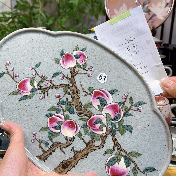 小*女景德镇陶瓷手绘茶具