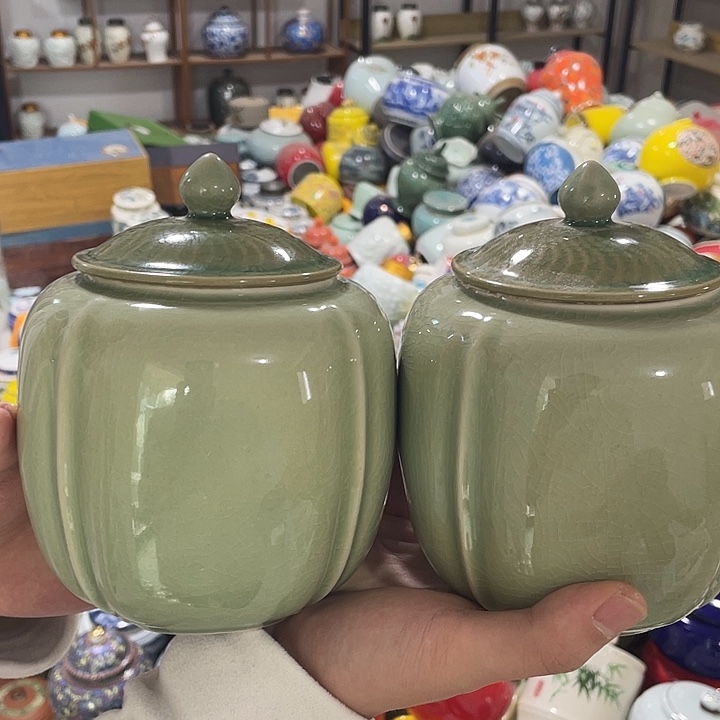 陶瓷罐茶叶罐密封罐