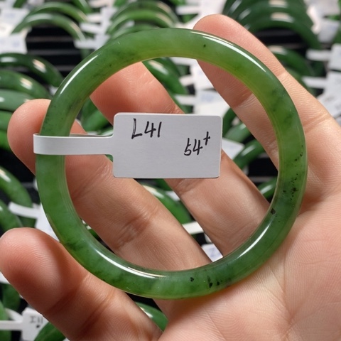 和田玉（碧玉）手镯未镶嵌