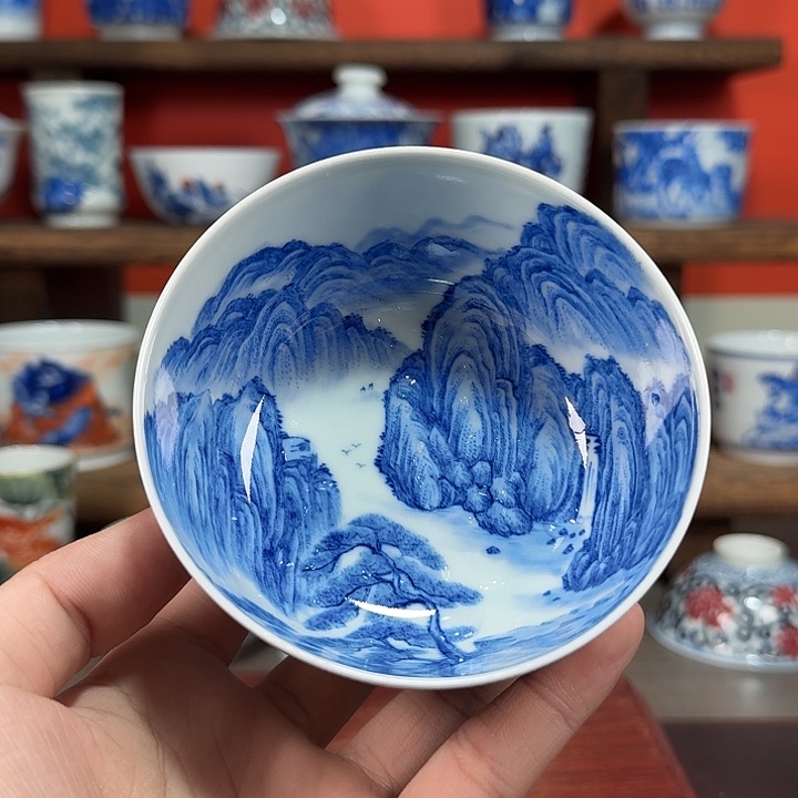 杯现代景德镇陶瓷杯