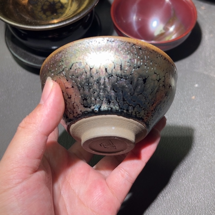 茶盏这个时候才开始准备好